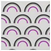 Asexueller Regenbogen Stoff (Nahaufnahme)