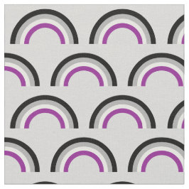 Asexueller Regenbogen Stoff