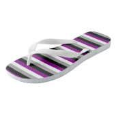 Asexueller Stolz Badesandalen (Schrägansicht)