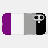 Asexueller Stolz Case-Mate iPhone Hülle (Rückseite (Horizontal))