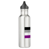 Asexueller Stolz Edelstahlflasche (Links)
