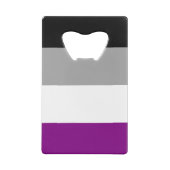 Asexueller Stolz Geldbeutel Flaschenöffner (Rückseite)