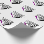 Asexueller Stolz Geschenkpapier (Ecke)