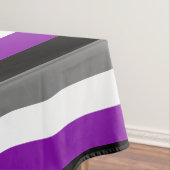 Asexueller Stolz, LGBTQ-Stolz, gestreifte Printwer Tischdecke (Beispiel)