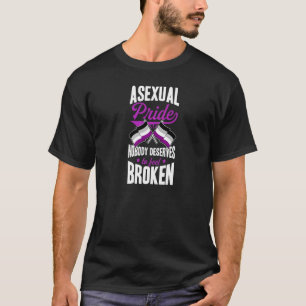 Asexueller Stolz Niemand verdient es, sich als zer T-Shirt