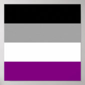 Asexueller Stolz Poster (Vorne)