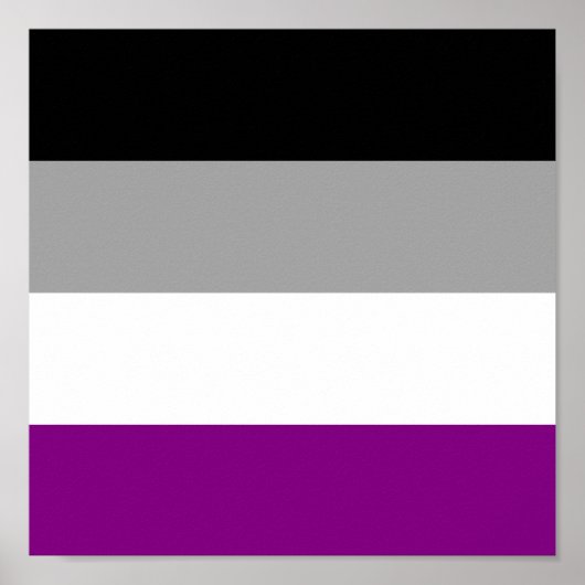 Asexueller Stolz Poster (Vorne)