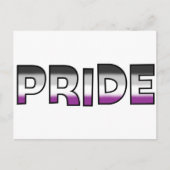 Asexueller Stolz Postkarte (Vorderseite)