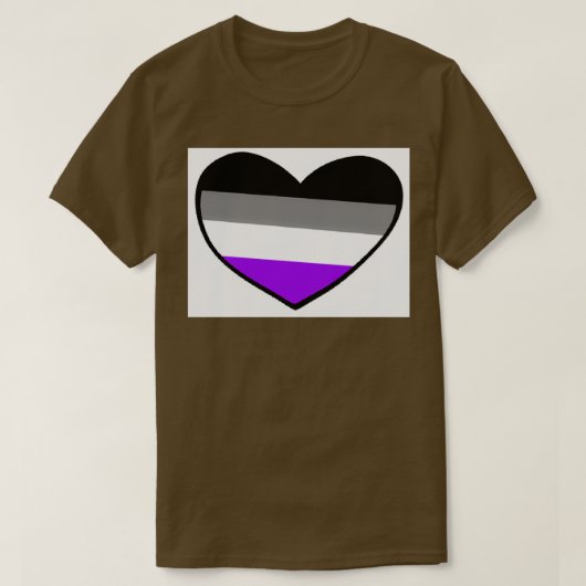 Asexueller Stolz T-Shirt (Design vorne)