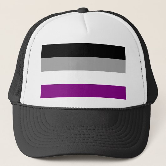 Asexueller Stolz Truckerkappe (Vorderseite)