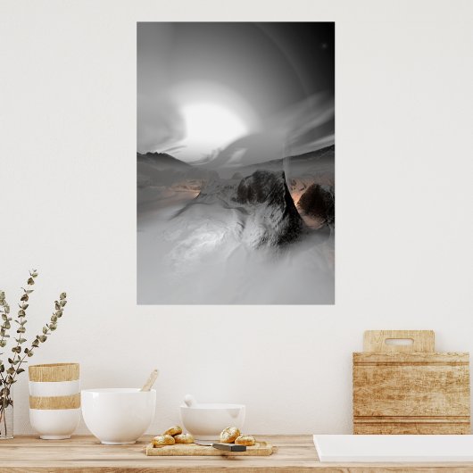 Asgardfeuer Poster (Küche)