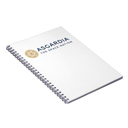 Asgardia Space Nation - Notebook Notizblock (Rechte Seite)