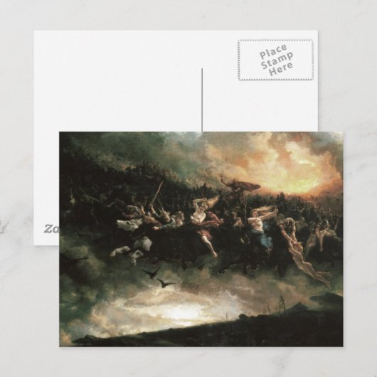 Asgardsreien Postkarte (Vorne/Hinten)