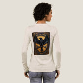 Ash & Beak Tri-Blend Shirt (Voller Rückseite)