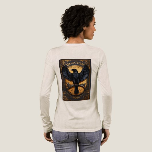 Ash & Beak Tri-Blend Shirt (Voller Rückseite)