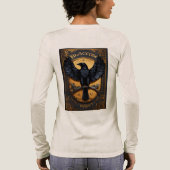 Ash & Beak Tri-Blend Shirt (Rückseite)