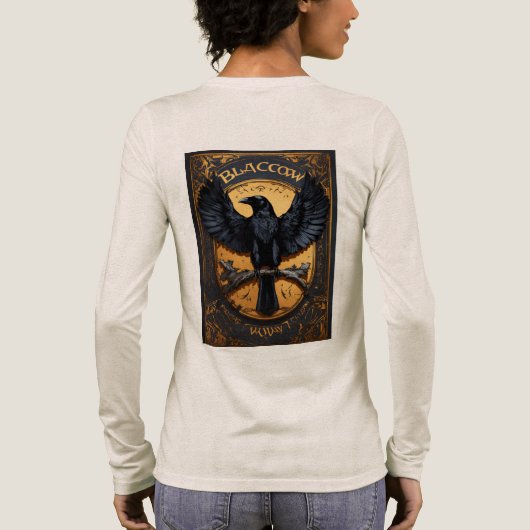 Ash & Beak Tri-Blend Shirt (Rückseite)