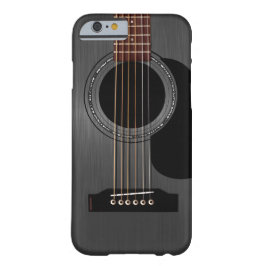 Ash Black Acoustic Guitar Case-Mate iPhone Hülle