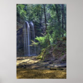 Ash Cave Falls Print Poster (Vorne)