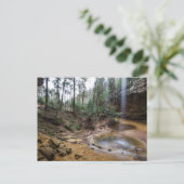 Ash Cave, Hocking Hills Staat Park, Ohio Postkarte (Stehend Vorderseite)
