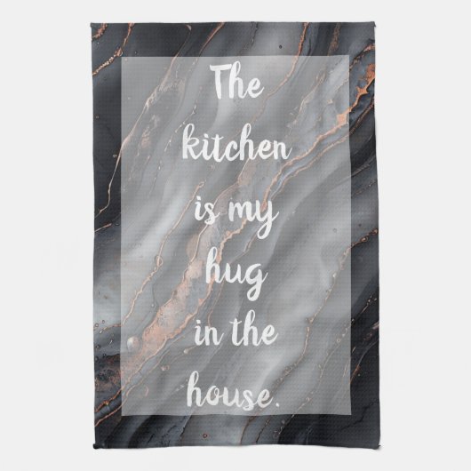 Ash & Ember - weiß Geschirrtuch (Vertikal)