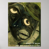 Ash Face Poster (Vorne)