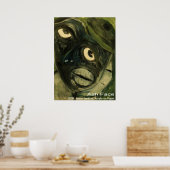Ash Face Poster (Küche)