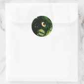 ASH FACE RUNDER AUFKLEBER (Tasche)