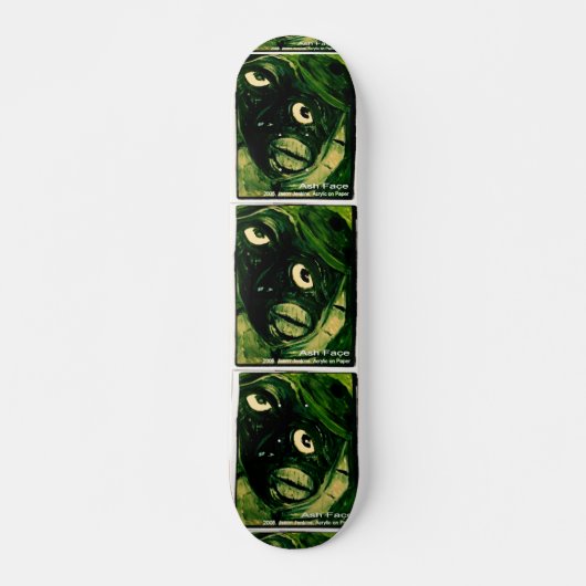 ASH FACE SKATEBOARD (Vorne)