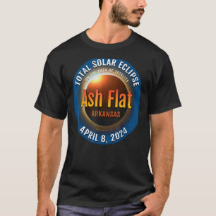 Ash Flat Arkansas AR Total Solar Eclipse 2024 3 T-Shirt