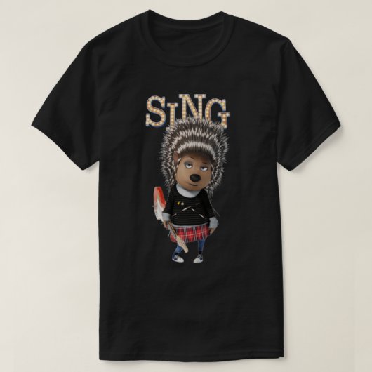Ash from SING movie Classic T-Shirt (Design vorne)