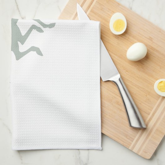 Ash Graues Pferderennen Handtuch (Viertel Falte)