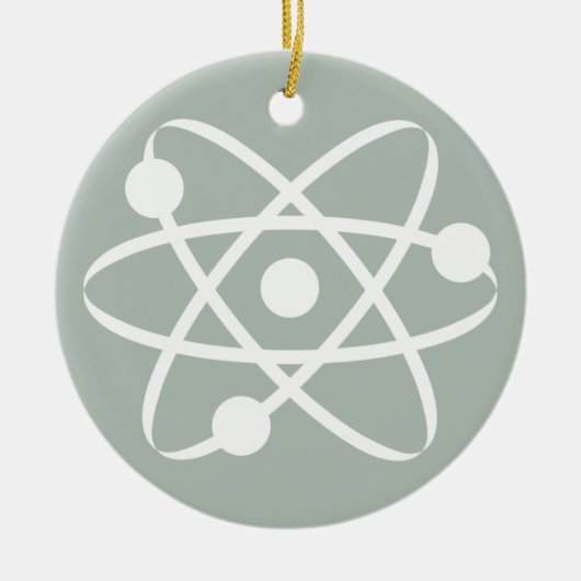 Ash Gray Atom Keramikornament (Vorne)