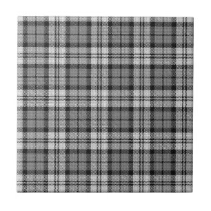 Ash Gray Blackwatch Campbell Tartan Kariert Fliese