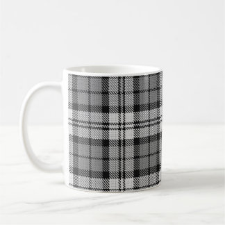 Ash Gray Blackwatch Campbell Tartan Kariert Kaffeetasse