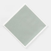 Ash Gray Dinner Paper Napkin Serviette (Ecke)