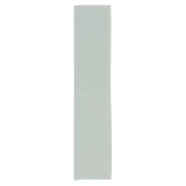Ash Gray Kurzer Tischläufer (Vorderseite)