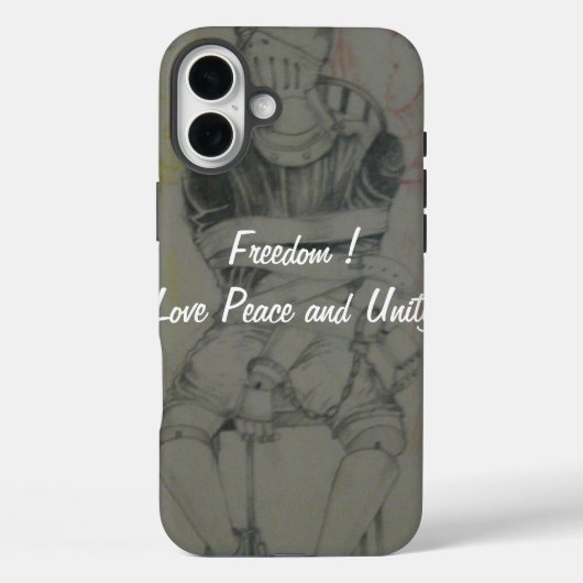 Ash Gray: Liebliche Freiheit, Frieden und Einheit Case-Mate iPhone Hülle (Rückseite)