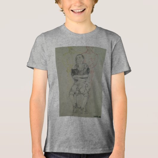 Ash Gray: Liebliche Freiheit, Frieden und Einheit Tri-Blend Shirt (Vorderseite)