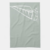 Ash Gray Sailing Handtuch (Vertikal)