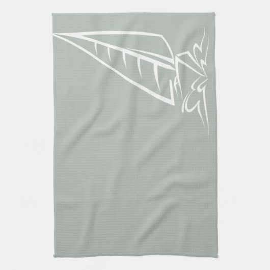 Ash Gray Sailing Handtuch (Vertikal)