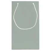 Ash Gray Small Geschenktasche Kleine Geschenktüte (Rückseite)