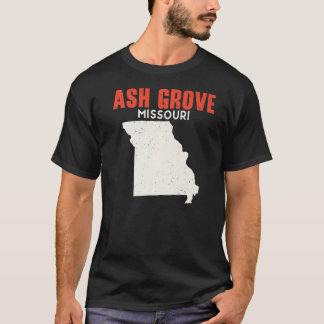 Ash Grove Missouri USA Staat America Travel Missou T-Shirt