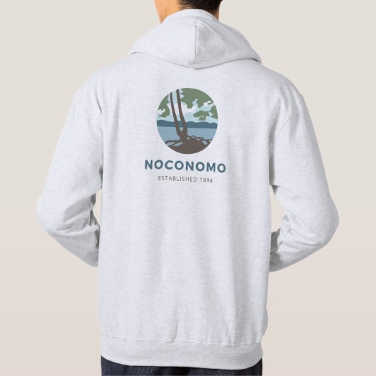 Ash Hooded Sweatshirt (Rückseite)