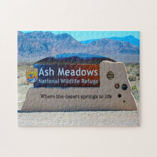 Ash Medows Nevada. Puzzle (Horizontal)