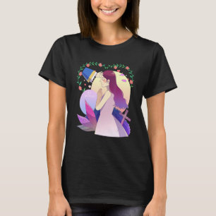 Ash Mittwoch glücklicher christlicher Mädchentag T-Shirt