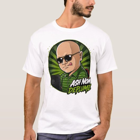 Ash Nom DePlume Basic T-Shirt (Vorderseite)