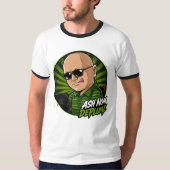 Ash Nom DePlume Ringer T-Shirt (Vorderseite)