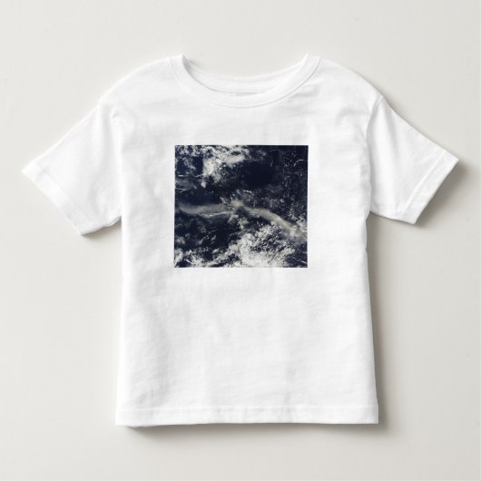Ash Plume aus Soufriere Hills, Montserrat Kleinkind T-shirt (Vorderseite)