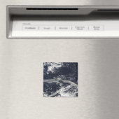 Ash Plume aus Soufriere Hills, Montserrat Magnet (In Situ (Geschirrspüler))